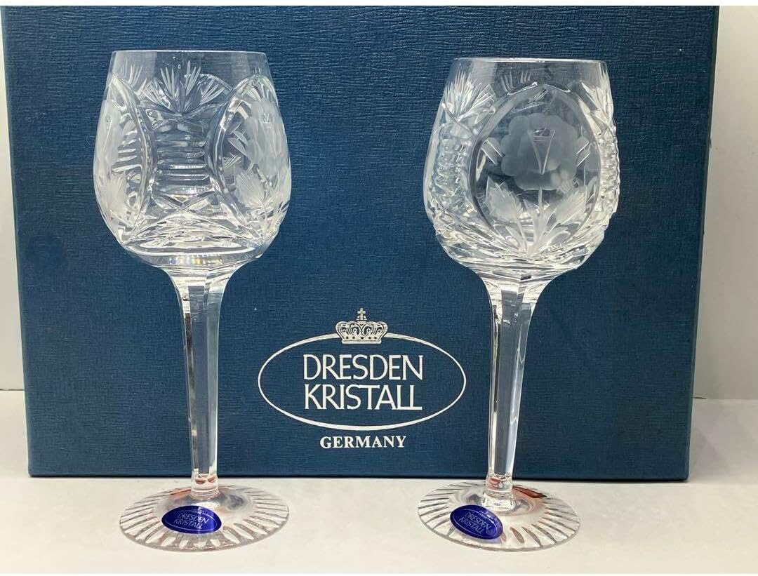 Dresden Crystal ドレスデンクリスタル　オウル　箱付き Amazon | DRESDEN KRISTALL ドレスデンクリスタル ワイングラス